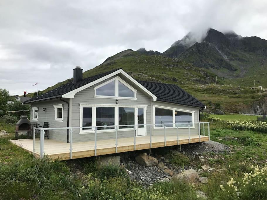 Hytte Ved Sjoen Napp Extérieur photo