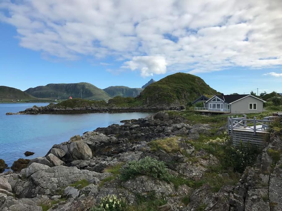 Hytte Ved Sjoen Napp Extérieur photo
