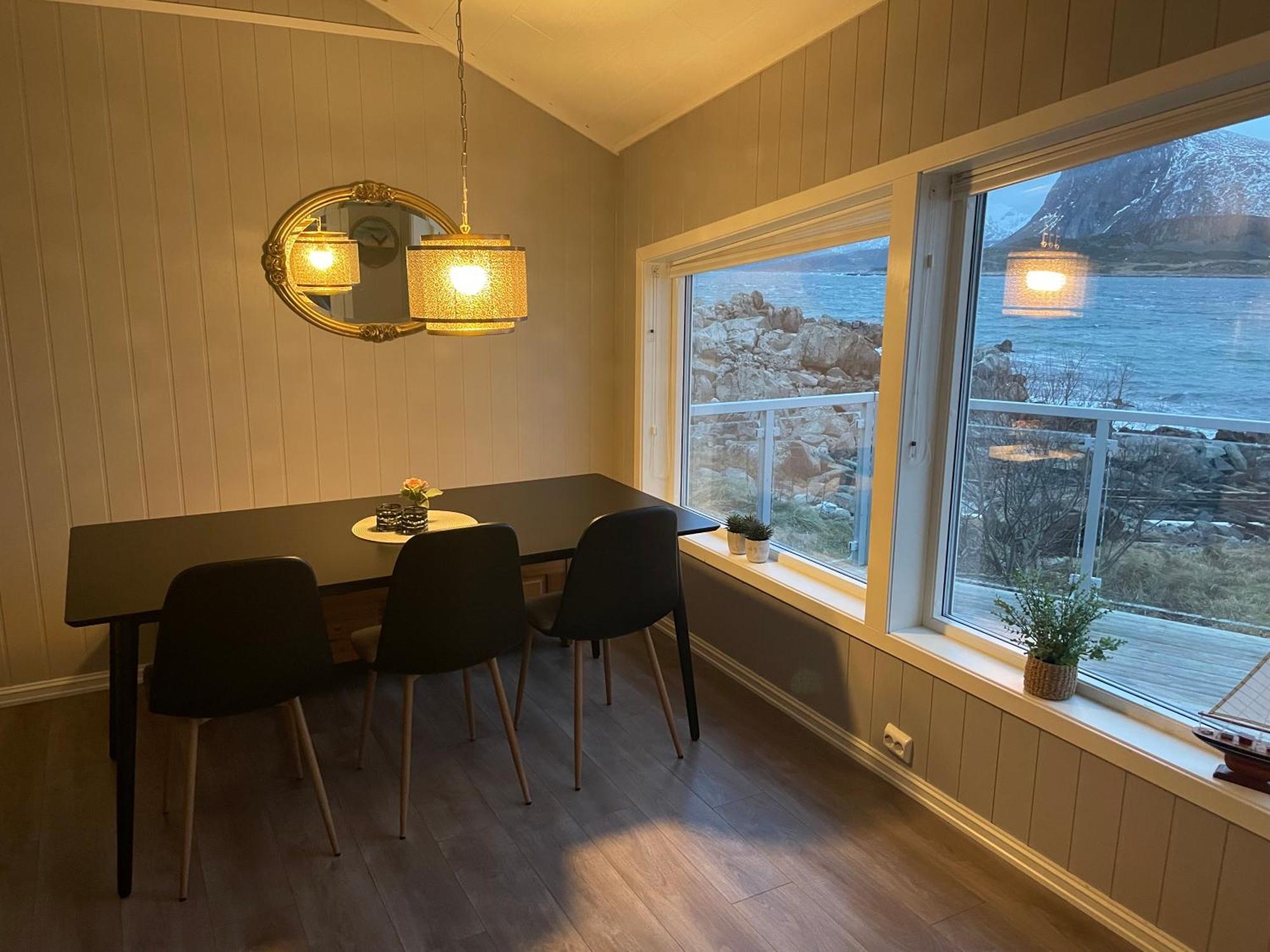 Hytte Ved Sjoen Napp Extérieur photo